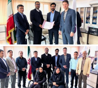 سرپرست شعبه بندرعباس بیمه آرمان معارفه شد سرپرست شعبه بندرعباس بیمه آرمان معارفه شد