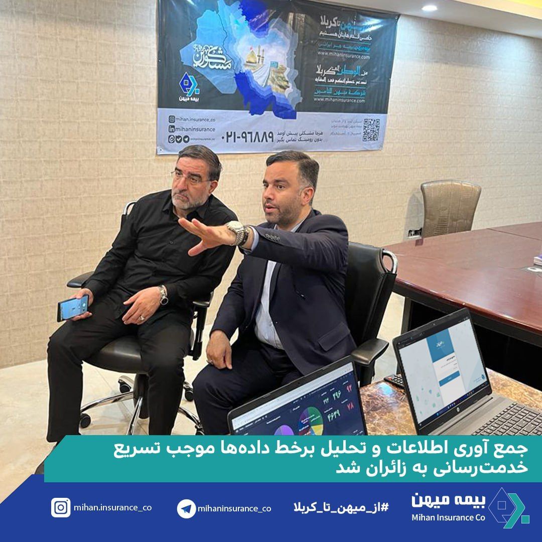 جمع آوری اطلاعات و تحلیل برخط داده ها موجب تسریع خدمت رسانی به زائران شد جمع آوری اطلاعات و تحلیل برخط داده ها موجب تسریع خدمت رسانی به زائران شد