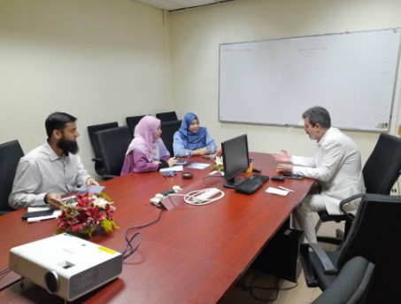 دیدار رئیس پژوهشكده بیمه با معاون دانشكده اقتصاد و مدیریت دانشگاه بین المللی اسلامی مالزی دیدار رئیس پژوهشكده بیمه با معاون دانشكده اقتصاد و مدیریت دانشگاه بین المللی اسلامی مالزی