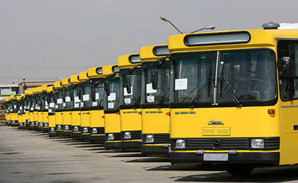 خدمت رسانی اتوبوسرانی در 22 بهمن