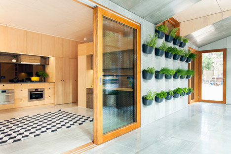 پرورش میوه و سبزی روی دیوارهای خانه (+عکس)