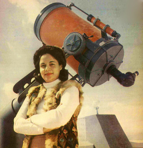 اولین زن ستاره‌شناس ایران (+عکس)