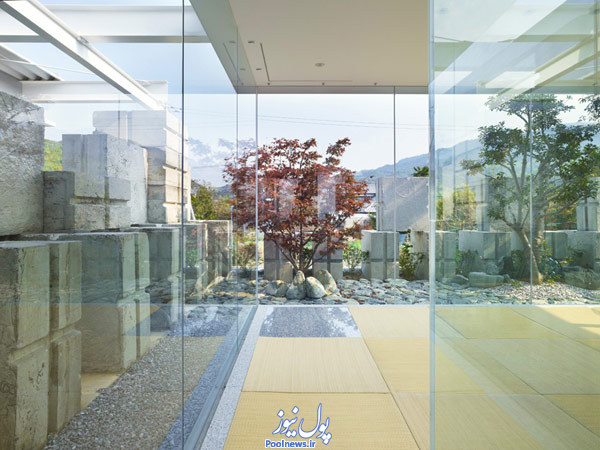 ویلای شیشه ای در ژاپن (عکس)