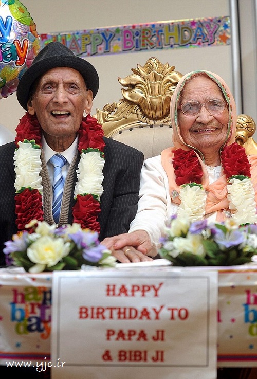 زوجی که 90 سال زندگی مشترک دارند (+عکس)