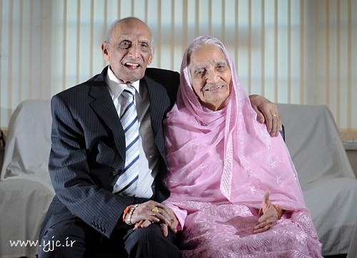 زوجی که 90 سال زندگی مشترک دارند (+عکس)