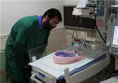 تولد ۶ قلوها در مشهد (+عکس)