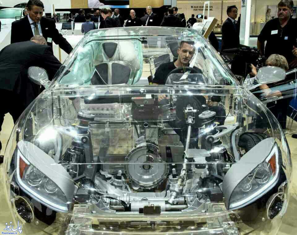 ساخت خودروی تمام شیشه ای توسط آلمانی ها (عکس)