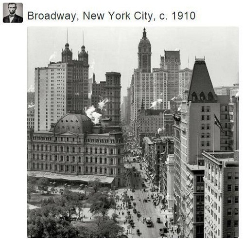 نیویورک 106 سال پیش (عکس)