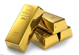 کاهش ۴ دلاری قیمت طلا در بازارهای جهانی