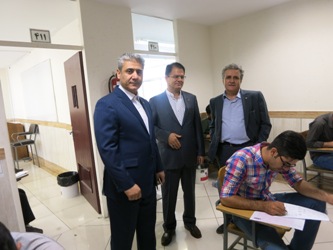 شرکت داوطلبان در آزمون استخدامی بانک قرض الحسنه مهر