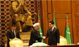 سفر وزیر صنعت، معدن و تجارت به ترکمنستان