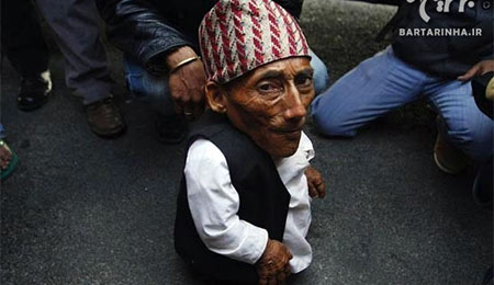 کوتاه قدترین مرد جهان درگذشت (+عکس)