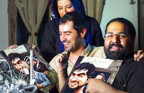 شهاب حسینی و همسرش در کنار رضا صادقی (عکس)