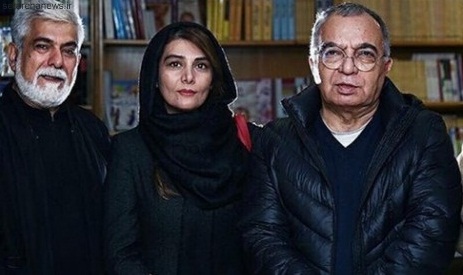 حسين پاكدل و هنگامه قاضياني در طرح كتاب‌گردي (عكس)