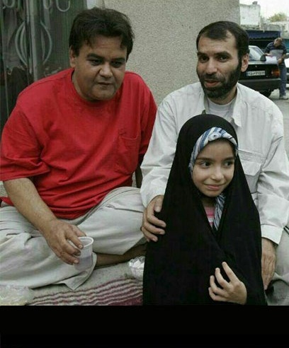 ده‌ نمکی و دخترش با اکبر عبدی (عکس)