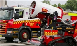 استفاده از ربات آتش نشان در استرالیا