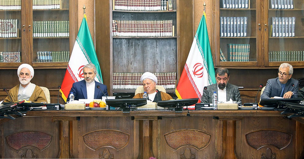 آخرین حضور آیت الله هاشمی رفسنجانی در جلسه مجمع تشخیص مصلحت نظام (عکس)