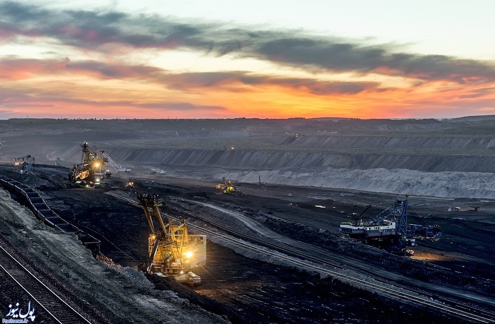 بزرگ ترین معدن زغال سنگ در روسیه(+عکس)