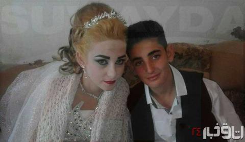 ازدواج دو کودک سوری جنجال ساز شد (+ عکس)