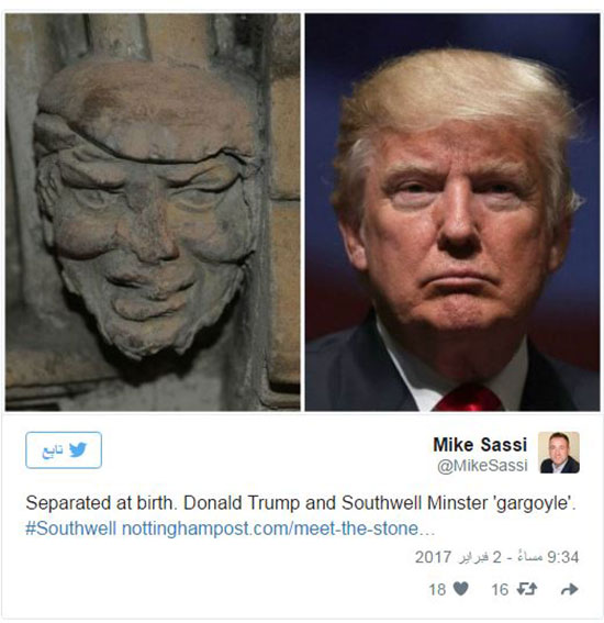 مجسمه ترامپ با عمر 700 سال پیدا شد (+عكس)