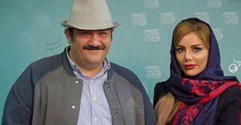«مهران غفوریان» و همسرش در جشنواره فجر (عکس)