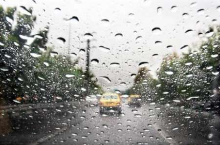 بارش پراکنده باران در 8 استان