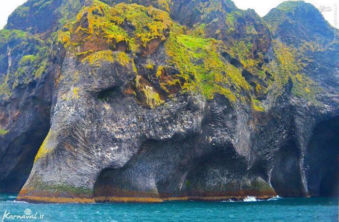 صخره ای شبیه فیل در ایسلند(+عكس)