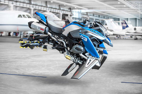 «BMW» موتورسیکلت پرنده می‌سازد(+عكس)