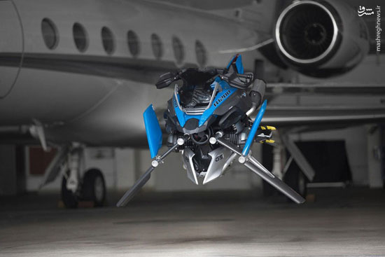 «BMW» موتورسیکلت پرنده می‌سازد(+عكس)