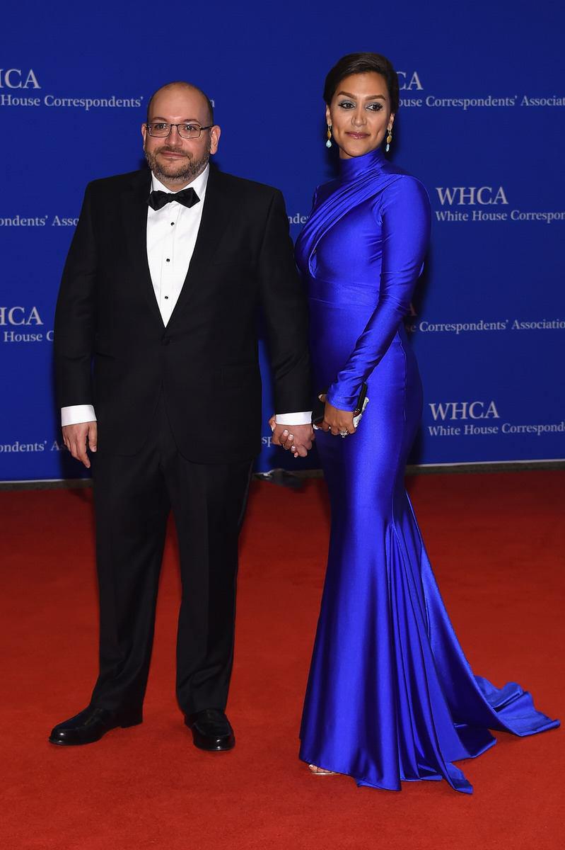 جیسون رضاییان و همسرش در شام کاخ سفید (عکس)