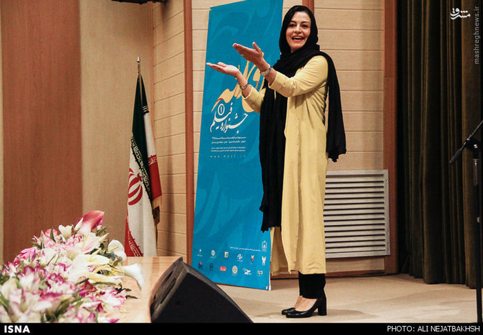 مریلا زارعی و حاتمی کیا در جشنواره فیلم روح‌الله (عکس)