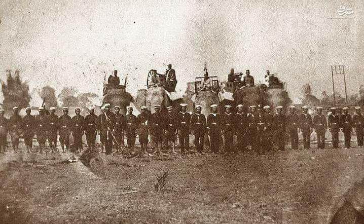 ارتش تایلند در سال ۱۸۷۰ (عکس)