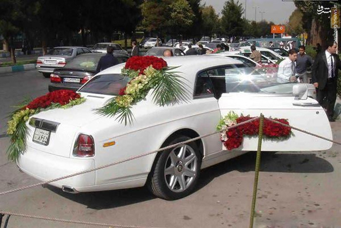 گرانترین ماشین عروس ایران(عکس)