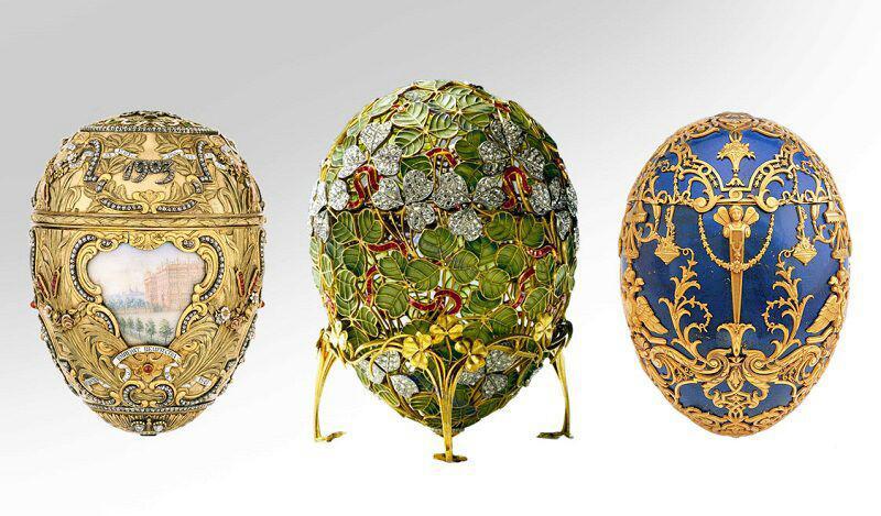 تخم مرغ های طلایی «خانواده سلطنتی روسیه»(+عکس)