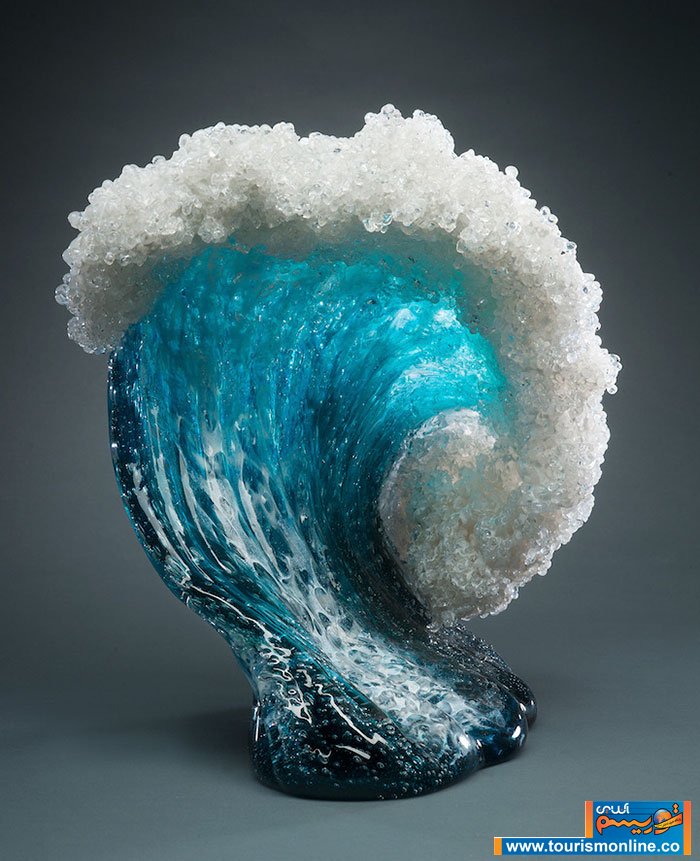هنرمندی زوج آمریکایی با ساخت موج های شیشه ای (+عکس)