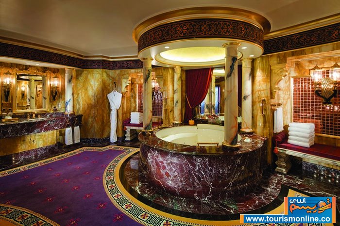 حمام های عجیب و اعیانی هتل های لوکس و گرانقیمت جهان (+عکس)