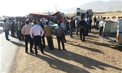 تصادف مرگبار اتوبوس در خوزستان