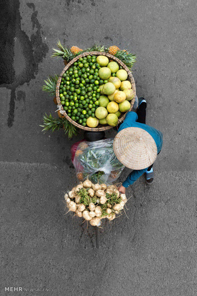 دست فروشان دوره گرد در ویتنام (عکس)