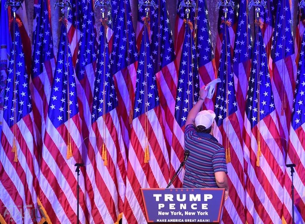 هواداران ترامپ به استقبال جشن پیروزی رفتند(+عکس)