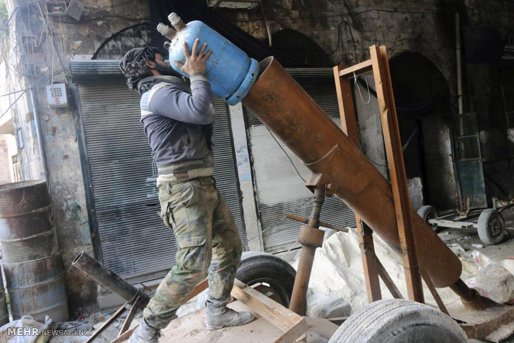 سلاح عجیب و غیرعادی داعشی‌ها در سوریه! (عکس)