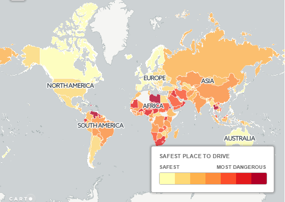 خطرناک‌ترین و امن‌ترین کشورهای دنیا برای رانندگی کجاست؟ / در این کشورها رانندگی نکنید! (+عکس)