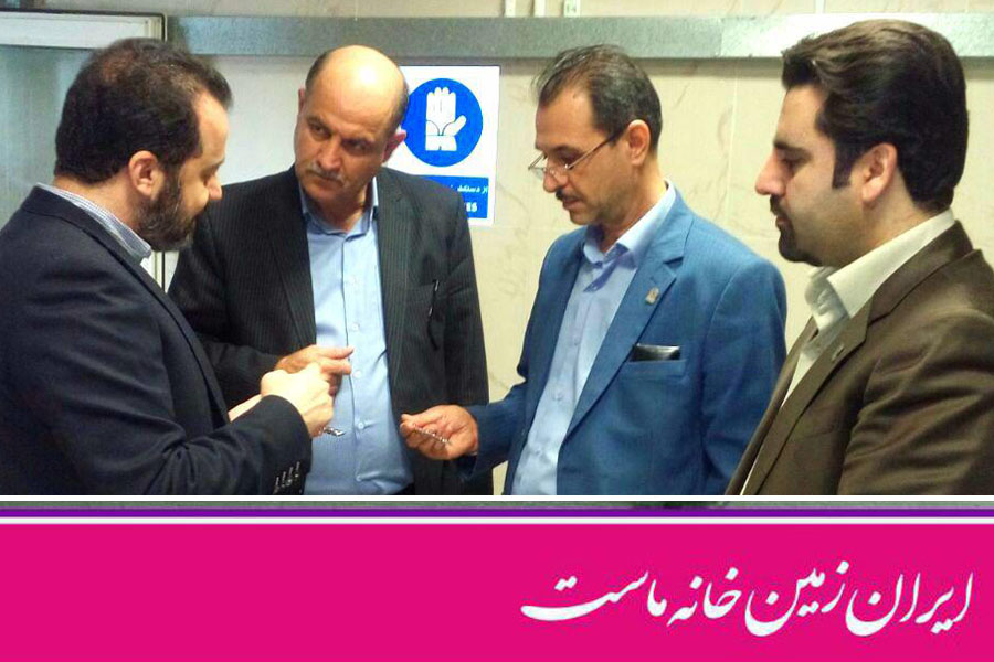 بازدید مدیران بانک ایران زمین از شرکت پویان طب