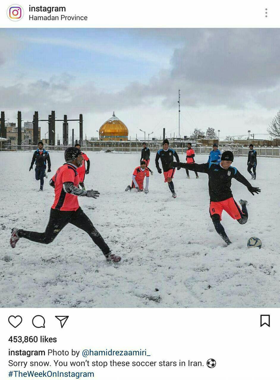 تصویر جالب از ستاره‌های فوتبال ایران در اینستاگرام