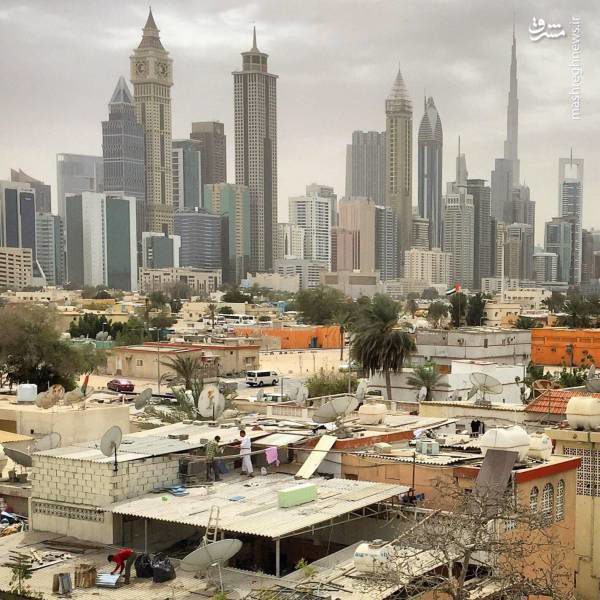 زوایه دیگری از شهر دبی (عکس)