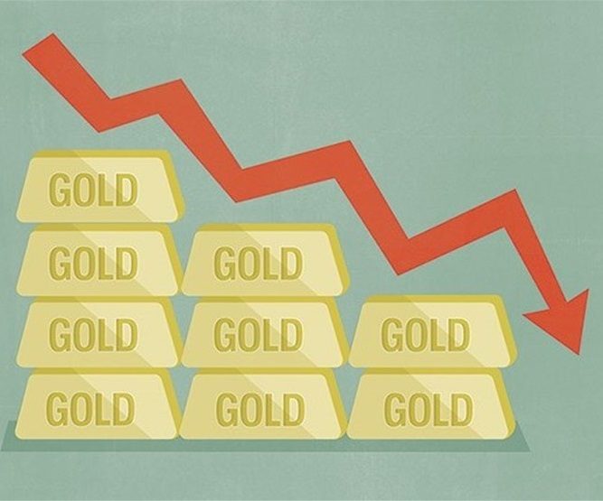 کاهش ارزش طلا در بازار جهانی