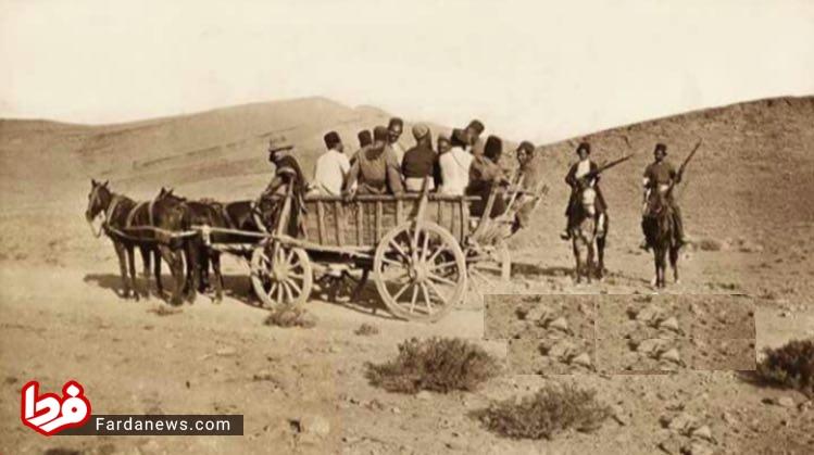پلیس راه در زمان قاجار (عکس)