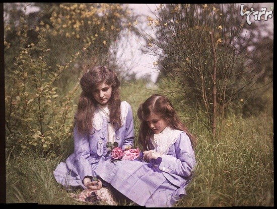 قدیمی‌ترین عکس‌های رنگی دنیا با تکنیک لومیر (+عكس)