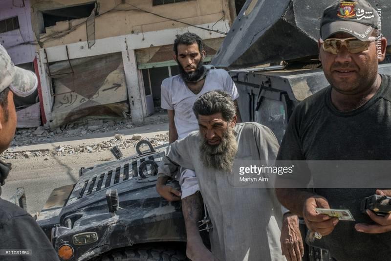 بازداشت دو داعشی سرشناس در موصل (عکس)