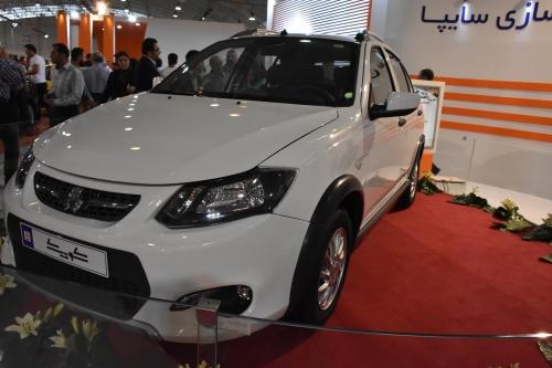 محصولات جدید شرکت سایپا در نمایشگاه خودروی شیراز (+عکس)