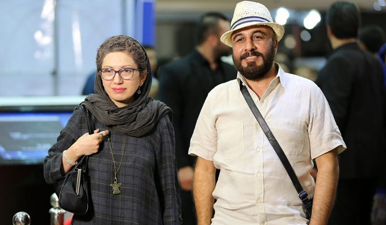 رضا عطاران و همسرش در حاشیه جشن حافظ (عکس)